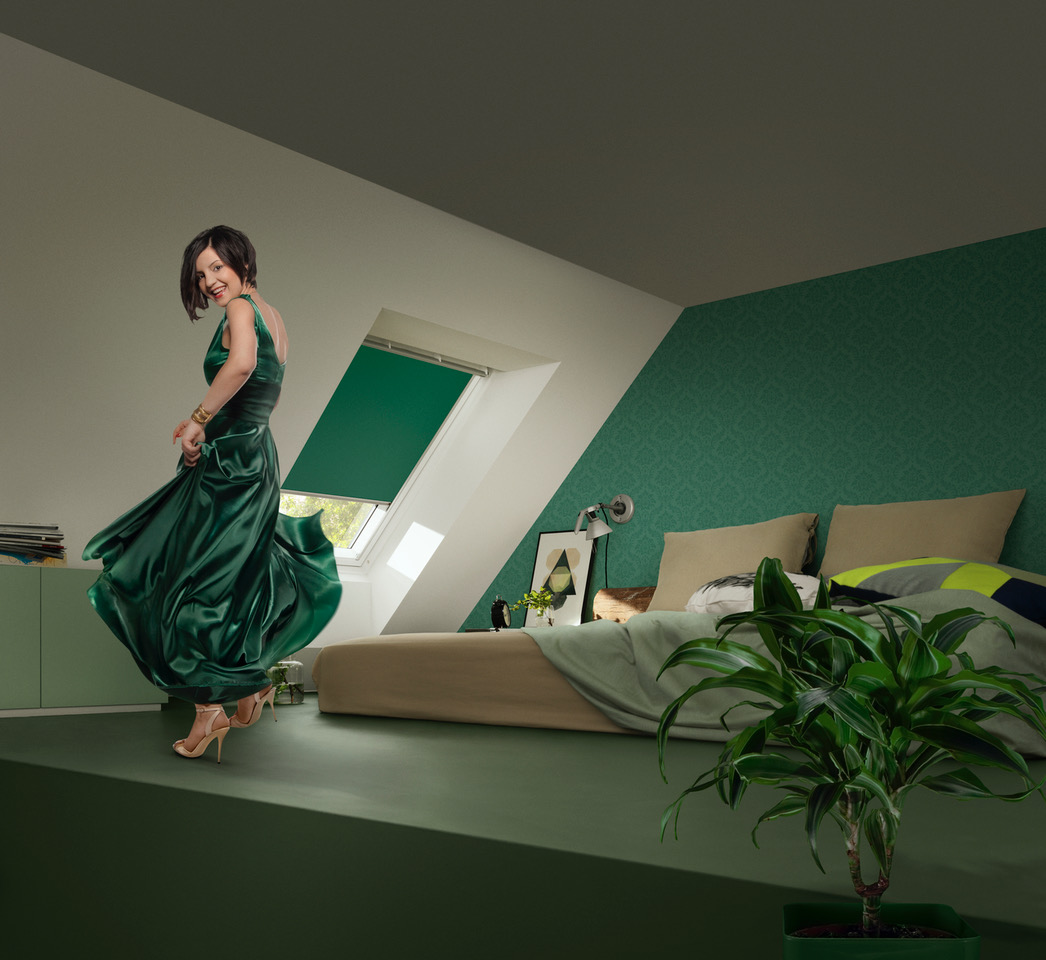 VELUX „Colour by You”, rulouri opace