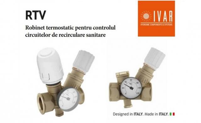 robinet termostatic IVAR RTV